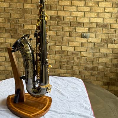 P. Mauriat 20th Anniversary Kirk Whalum PMXT-66RBX20 Tenor Sax - Black Nickel with Gold-lacquered Keys image 7