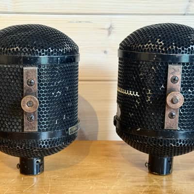 Western Electric RA-1142 Transmitter Multipattern Ribbon / Dynamic Microphone 1940s -PAIR image 5