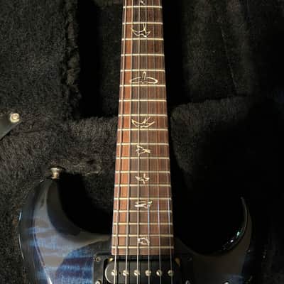PRS Mira 2008 Flamed Maple Top, Blue Blackburst image 4
