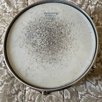 Ludwig Tom Vistalite Pattern E  Mid 70’s - Black & White Swirl image 8