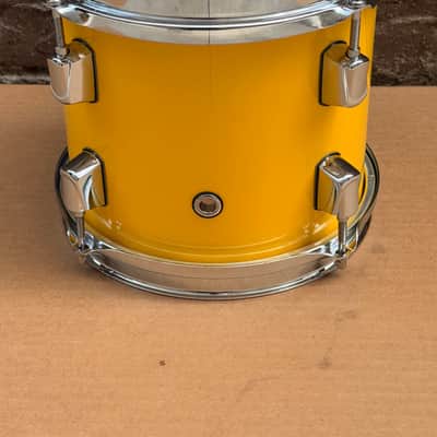Pearl Decade Maple 8" x 7" Rack Tom w/ Opti-Loc Mount in Solid Yellow (#228) – Open Box / Brand New image 9