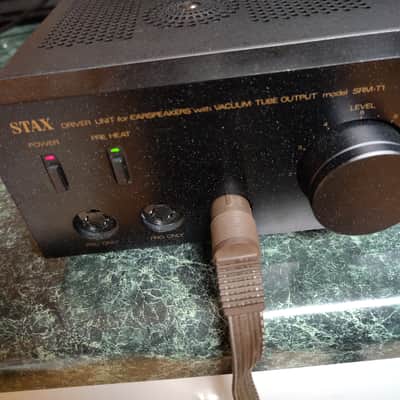Stax SR-Λ (Lambda) Signature Earspeakers & SRM-T1 Driver Bundle - Restored image 12