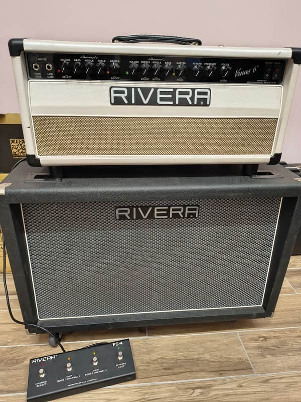 Rivera Venus 6 Head with 2 X 12" Rivera speaker cabinet included image 1