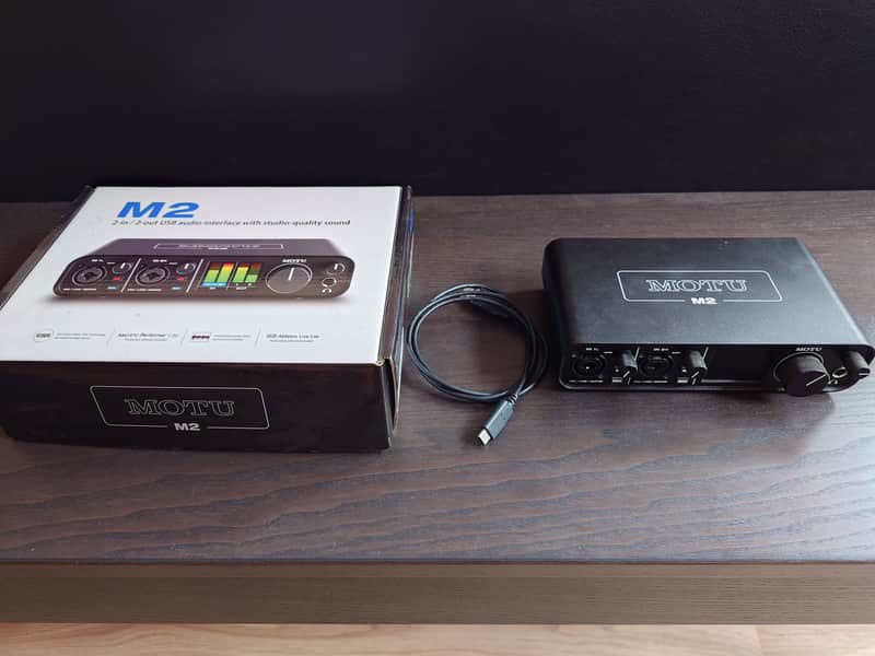 MOTU M2 USB-C Audio Interface