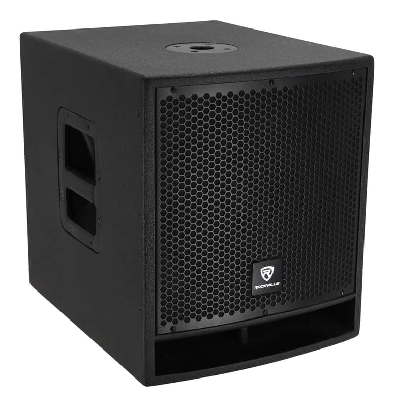 Rockville RBG12S V2 12" 1600w Active Powered PA Subwoofer w/DSP Pro Audio/DJ Sub image 1