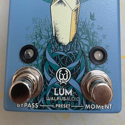 Walrus Audio Lüm Texture Engine 2025 - Muted Blue Matte image 2