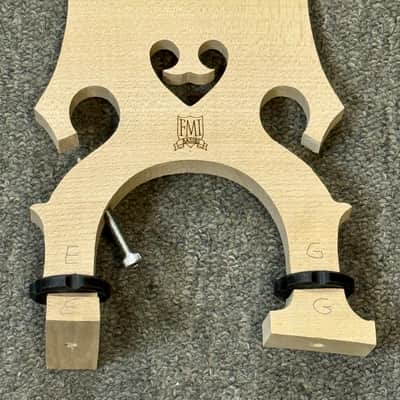 FMI No-Slam Bridge for Upright Bass Adjustable, Can't Fall Over When Playing! image 2