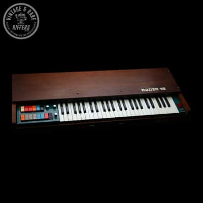 Video) *Serviced* Rare GEM Rodeo 49 Vintage Synth Organ & Rhythm