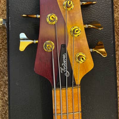 Fodera Monarch Deluxe 5 string bass guitar Yin Yang image 6