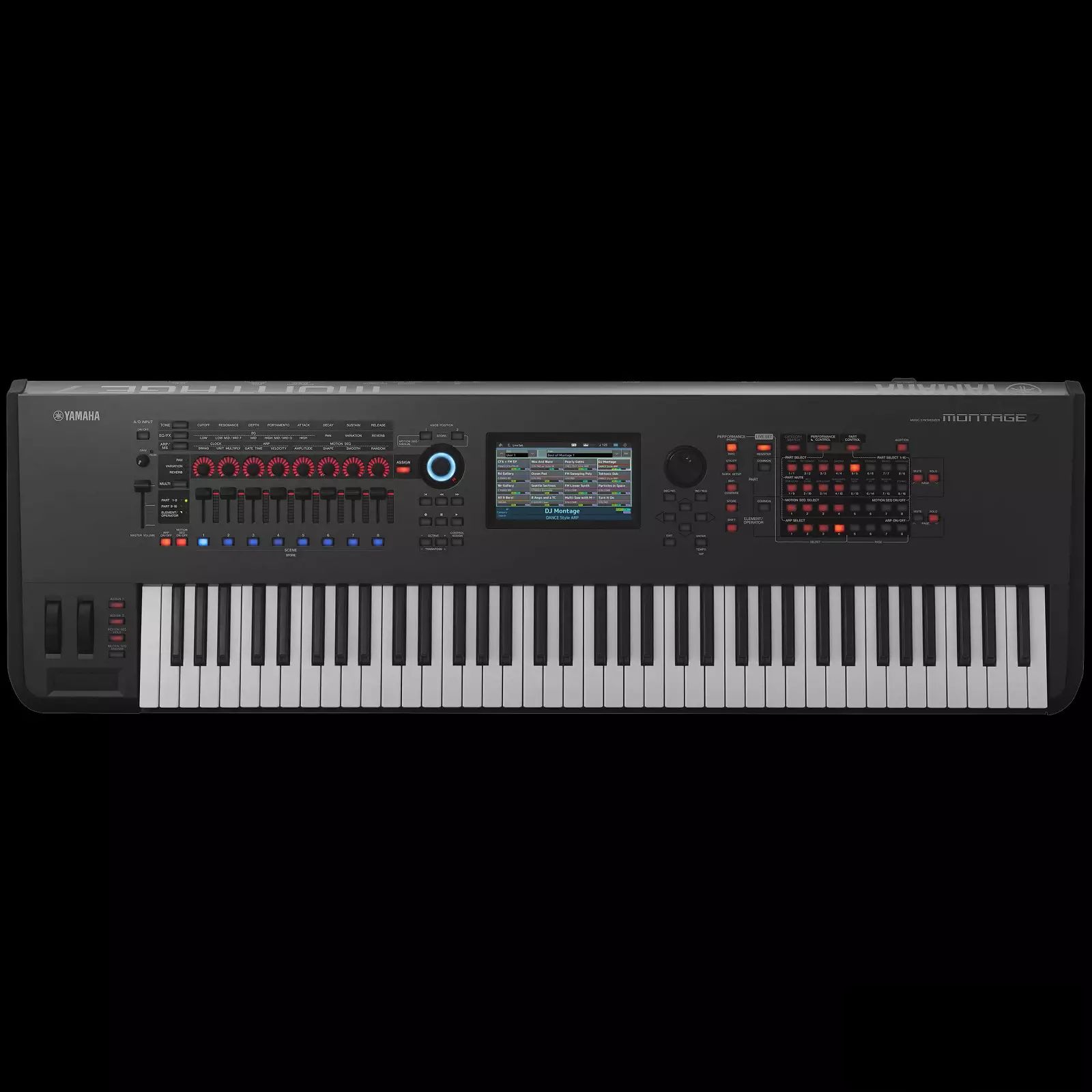 Yamaha Montage 7 76-key Flagship Synthesizer | Reverb
