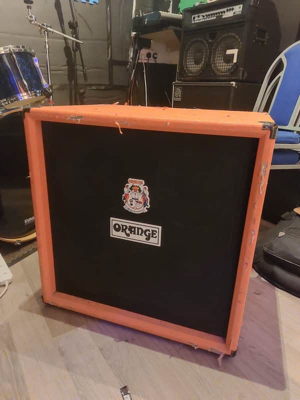 Orange OBC410 4x10 Bass Cabinet 2010s - Orange image 1
