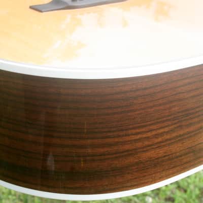 2007 Yairi DY-28 All Solid Guitar Natural+Deluxe Yairi hard case, Warranty Card and more image 13