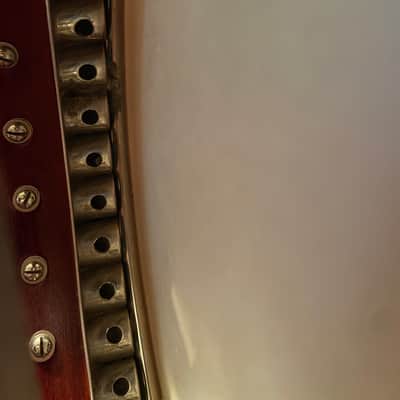 Stromberg Marimba Brazilian Rosewood Five Resonator Banjo Conversion w/ Original Tenor Neck Circa 1925 image 15
