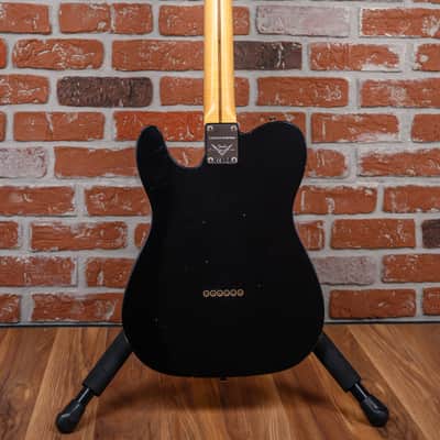 Fender Custom Shop W25 Limited Edition 50’s Thinline Telecaster Journeyman Relic Aged Black 2026 w/OHSC image 7