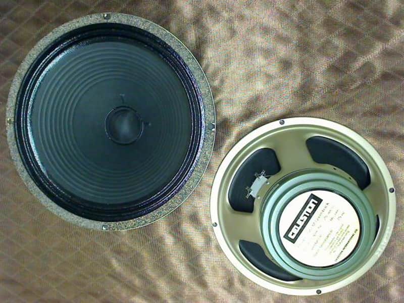 Celestion - (Single Speaker) G12M Greenback 12" Speaker - 25 W, 16 Ohms image 1