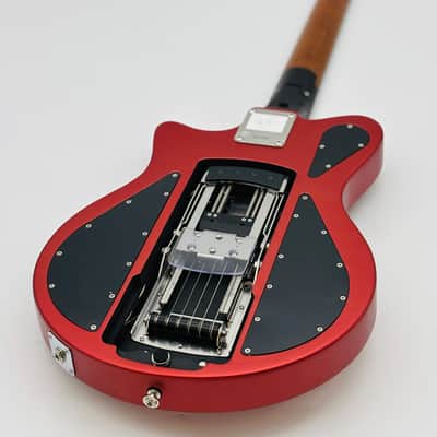 Ciari Travel Guitars Ascender P-90 Duo 2026 Rampart Red 2nd with Free Backpack! image 6