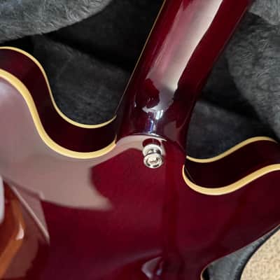 Epiphone Noel Gallagher Riviera 2024 - Dark Red Wine image 9