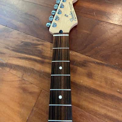 2003 MIM Fender Stratocaster Standard Strat Rosewood Maple Neck Tuners Plate image 4