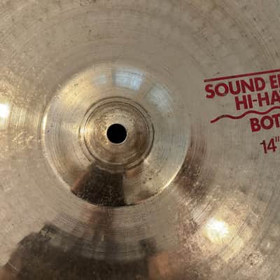 Vintage PAISTE 3000 Reflector SOUND EDGE 14" HI HAT BOTTOM ONLY - 1980s image 2