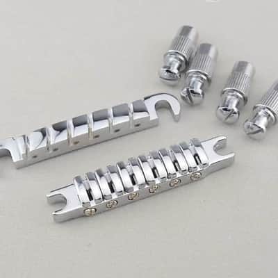Ibanez Chrome Quick-Change III Guitar Tailpiece and Bridge For ARTCOREAX/AM image 1