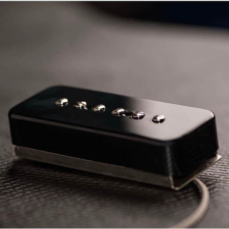 Seymour Duncan Vintage P-90 Bridge Soapbar Pickup - Black image 1