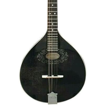 HORA M1087 octave mandolin with EQ, short scale irish bouzouki, solid wood, NEW, antique black image 1
