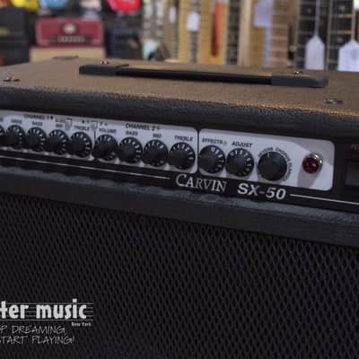 Carvin SX-50 50 Watt 1-12 Solidstate Combo Amp with Onboard DSP Effects - Used image 2