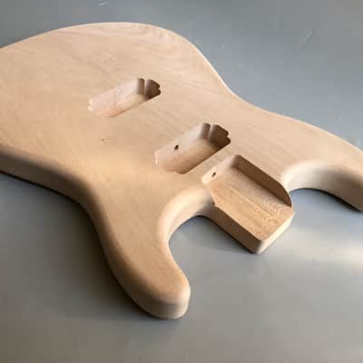 Guitar Body Mahogany Guitar Body Replacement HH pickups image 3