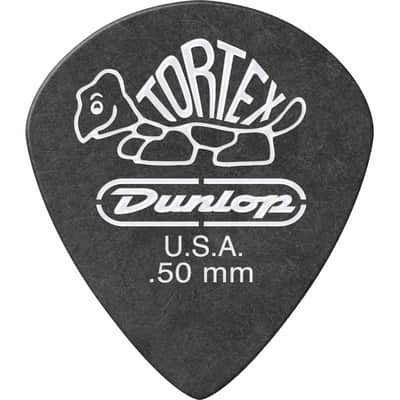 DUNLOP 482R50 Pitch Black Jazz III - Tortex Pitch Black Jazz, sachet de 72, 0.50 mm image 1
