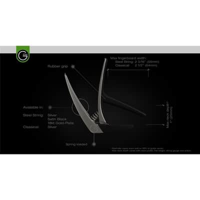 G7 Th Nashville Classical Silver Capo image 3