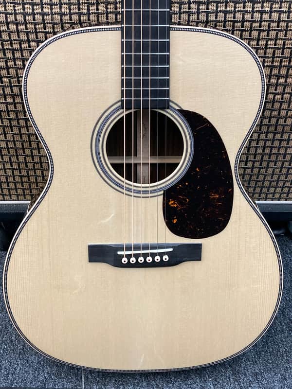 Martin NAMM 2024 Custom Shop 000/OM - Italian Alpine Spruce/Ziricote Natural image 1