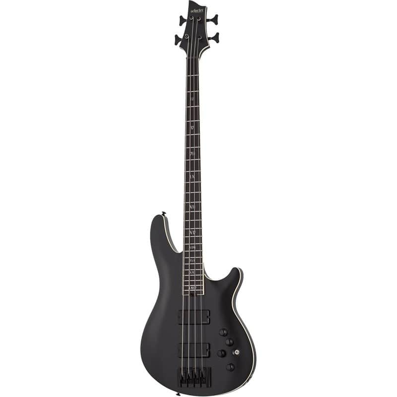 Schecter SLS Elite-4 Evil Twin Satin Black image 1