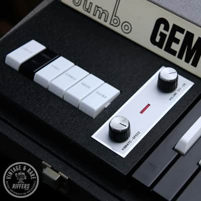 *Serviced* c.1967 GEM Jumbo Combo Organ Vintage Analog Italian Synth 37 Key Electric Piano Keyboard Synthesiser Synthesizer Made in Italy | Built-in Speaker w/ Legs, Lid & Pedal | Very similar to Vox Jaguar 304e V-304 image 4