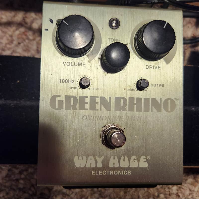 Way Huge WHE202 Green Rhino Overdrive MkII 2011 - 2019 - Green image 1