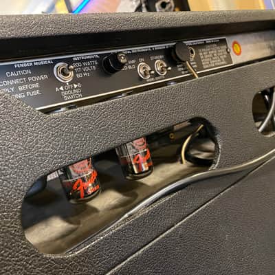 Fender Bassman Ten 2-Channel 50-Watt 4x10" Guitar Combo 1972 - Silverface (Has permanent wheels and a cover) image 8