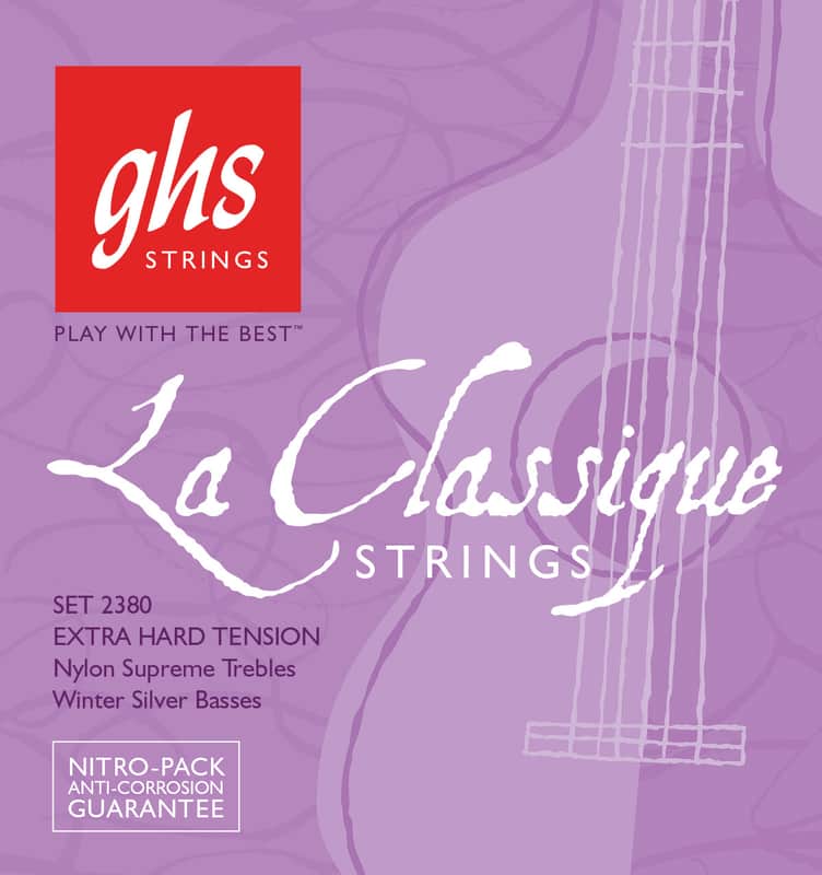 GHS La Classique™ Classical Guitar Strings; Extra hard tension image 1