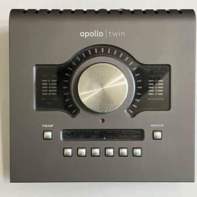 Universal Audio Apollo Twin QUAD MKII Thunderbolt Audio Interface 2010s - Dark Grey image 1