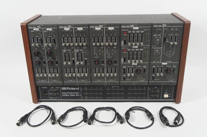 [SALE Ends June 12] Roland SYSTEM-100M Analog Modular Synthesizer Studio System Model 112 / 121 / 130 / 140 / 150 / 191 image 1