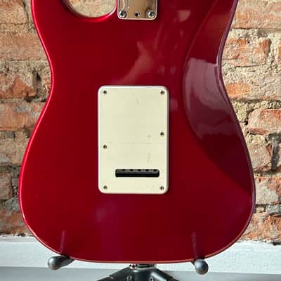 Fender American Standard Stratocaster with Matching Headstock, Maple Fretboard 1995 - Candy Apple Red image 8