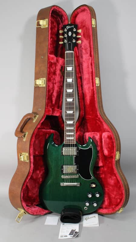 2023 Gibson '61 SG Standard Translucent Teal w/OHSC image 1