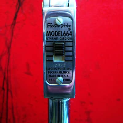 Vintage 1950's Electro-Voice 664 Cardioid Dynamic Microphone LED desk lamp light # 3 image 6
