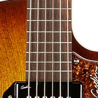 Godin 032327 / 050987 5th Avenue KingPin II P90 CW Cognac Burst Hollow Body Acoustic Guitar MADE In CANADA image 5