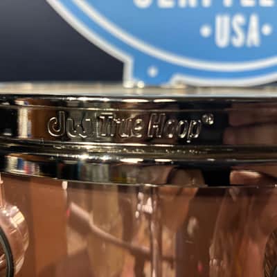DW Rose Copper, Nickel Collectors Drum Set, Thomas Lang! 22, 1012,16, 6x14. Excellent! Full Set of Cases. image 10