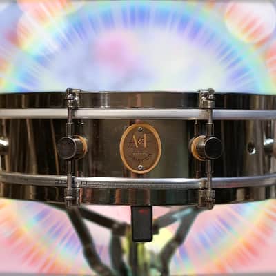 A&F Drum Co. 4x14" Nickel Over Brass Snare image 3