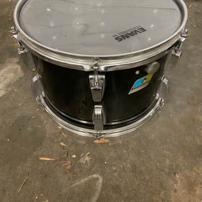 1970s Ludwig Vistalite Black Smoke Kit 12/13/16/22" image 7