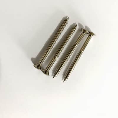 Squier Guitar Neck Plate with Screws image 4