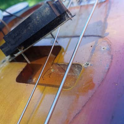 Fender Precision Bass 1962 -(Beatles & Stones support act owned) image 8