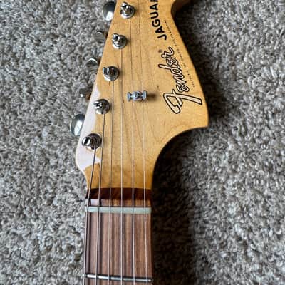 Fender Vintera '60s (Mastery and Lollar upgrades w case) Jaguar Modified HH with Pau Ferro Fretboard 2019 - 2023 - Surf Green image 3