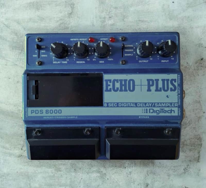 Immagine DigiTech Echo Plus 8 PDS 8000 1980s - Metallic Blue - 1