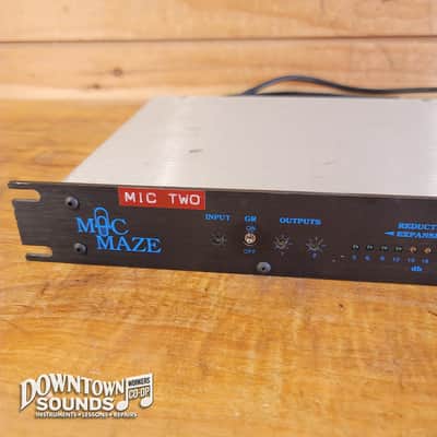 Hnat Hindes CSP-2013 Mic Maze -Gate, Expansion, Limiter, Broadcast, Vintage Single Rack Unit, 2 of 2 (Used) image 2